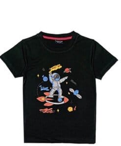 Stand Out Astronaut Tee Shirt - Black
