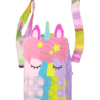 Unicorn Popup it Bubble Silicone Kids Purse - Multi Colours