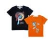 Galaxy Art Work Tee Shirt – Black & Notty Tom & Jerry Tee Shirt – Orange
