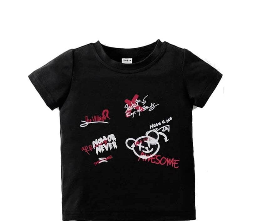 Now or Never Tee Shirt - Black