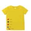 Week Days Tee Shirt - Sunshine Yellow