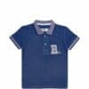 B Bicycle Polo Shirt - Saphire Blue