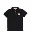 Fashion Mickey Badge Polo Shirt - Black