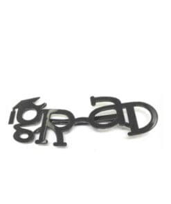 Grad Party Glasses - Black