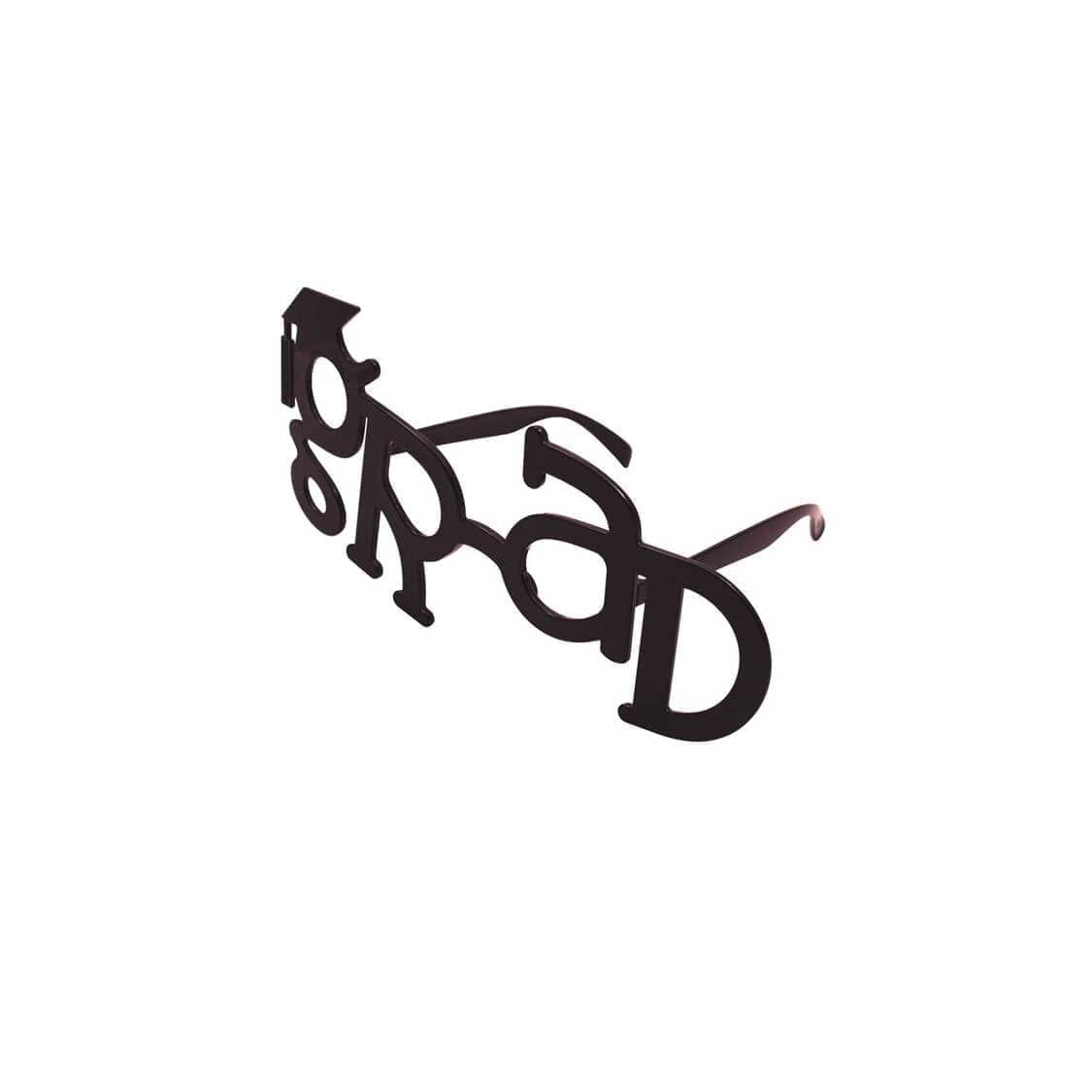 Grad Party Glasses - Black 1