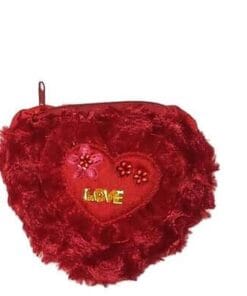 Love Flowers Mini Purse For baby Girl - Red