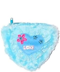 Love Flowers Mini Purse For baby Girl - Sky Blue