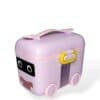 Portable Cartoon Mini Bus Milk Powder Container - Soft Purple 1