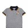 Power Sign Polo Shirt - Gray