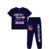 Squid Game Tee & Trouser - Navy Blue