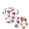 Marvel Team Classic Tee & Shorts - White