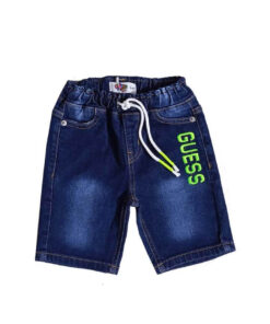 Boys Classy Denim Shorts - Dark BlueBoys Classy Denim Shorts - Dark Blue