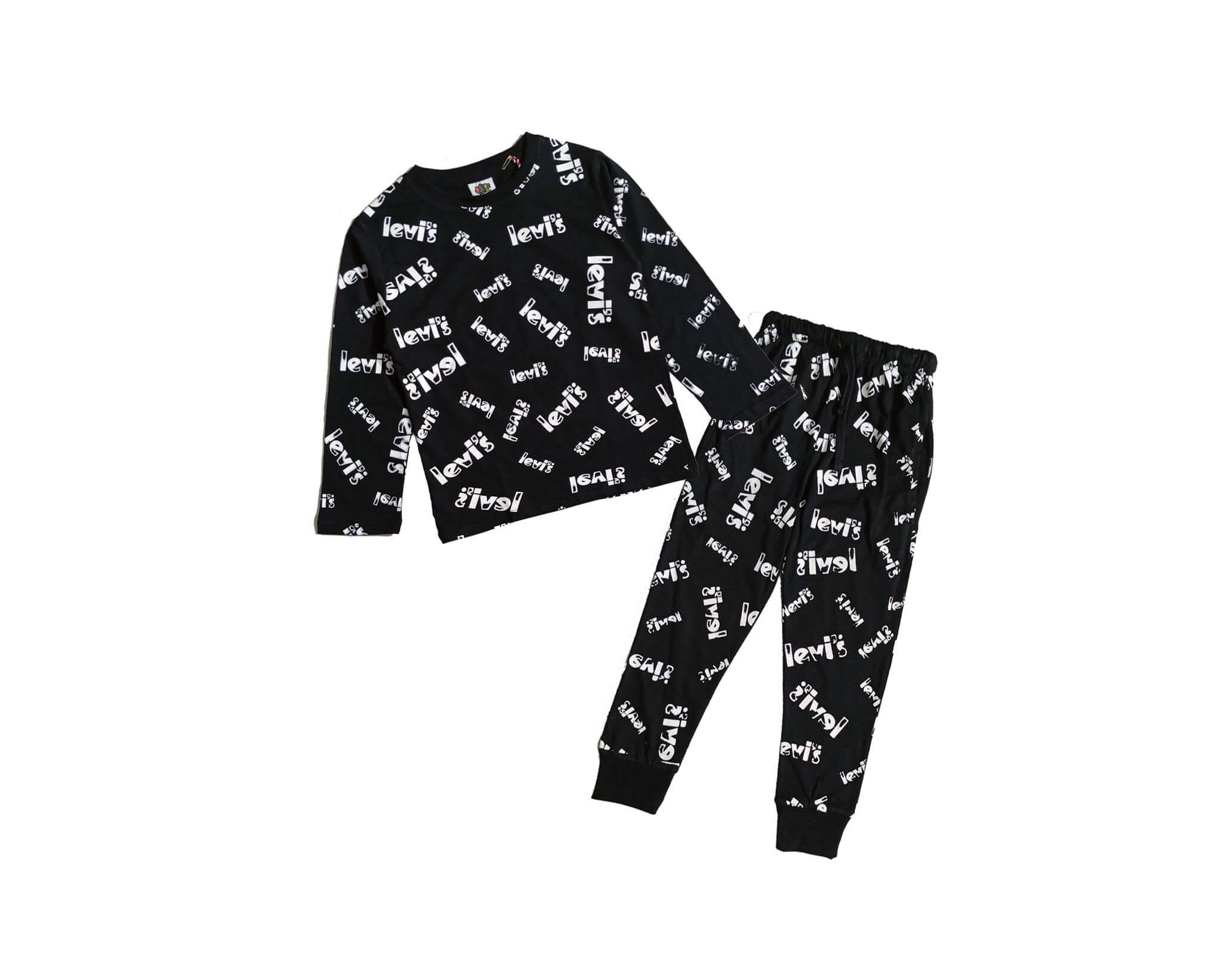 LVS Premium Full Sleeves Tee Shirt & Trouser - Black 1