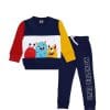 Monster Club Penal Fleece Tracksuit - Navy