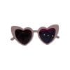 Heart Shape Sunglasses - Dark Grey