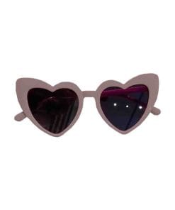 Heart Shape Sunglasses - Dark Grey