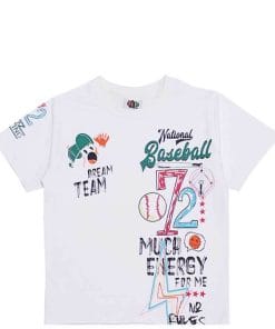 National Baseball Team Tee Shirt - White