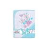 Butterfly-with-Flowers-Superior-Quality-Baby-Hooded-Towel-Aqua