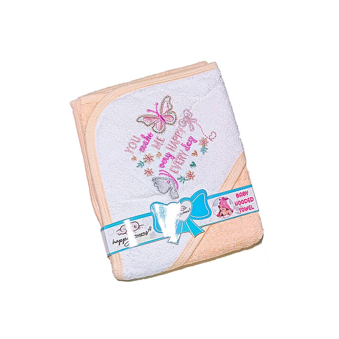 Make-Me-Happy-Superior-Quality-Baby-Hooded-Towel-Peach-1 (1)
