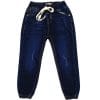 Dark Blue Joggers Jeans With Comfort Stretch