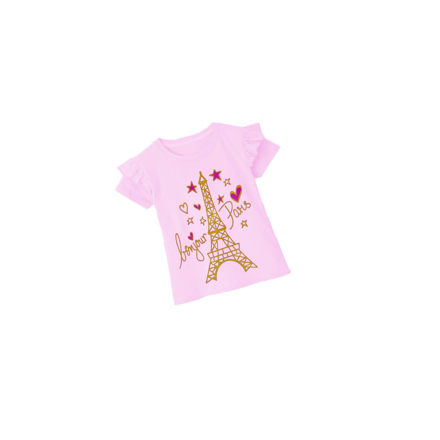 Glitter-Eifel-Tower-Tee-Shirt-Baby-Pink