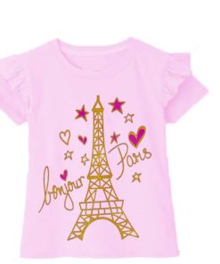 Glitter-Eifel-Tower-Tee-Shirt-Baby-Pink