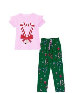 Heart-Knot-Bow-Tee-&-Trouser-Baby-Pink-&-Green