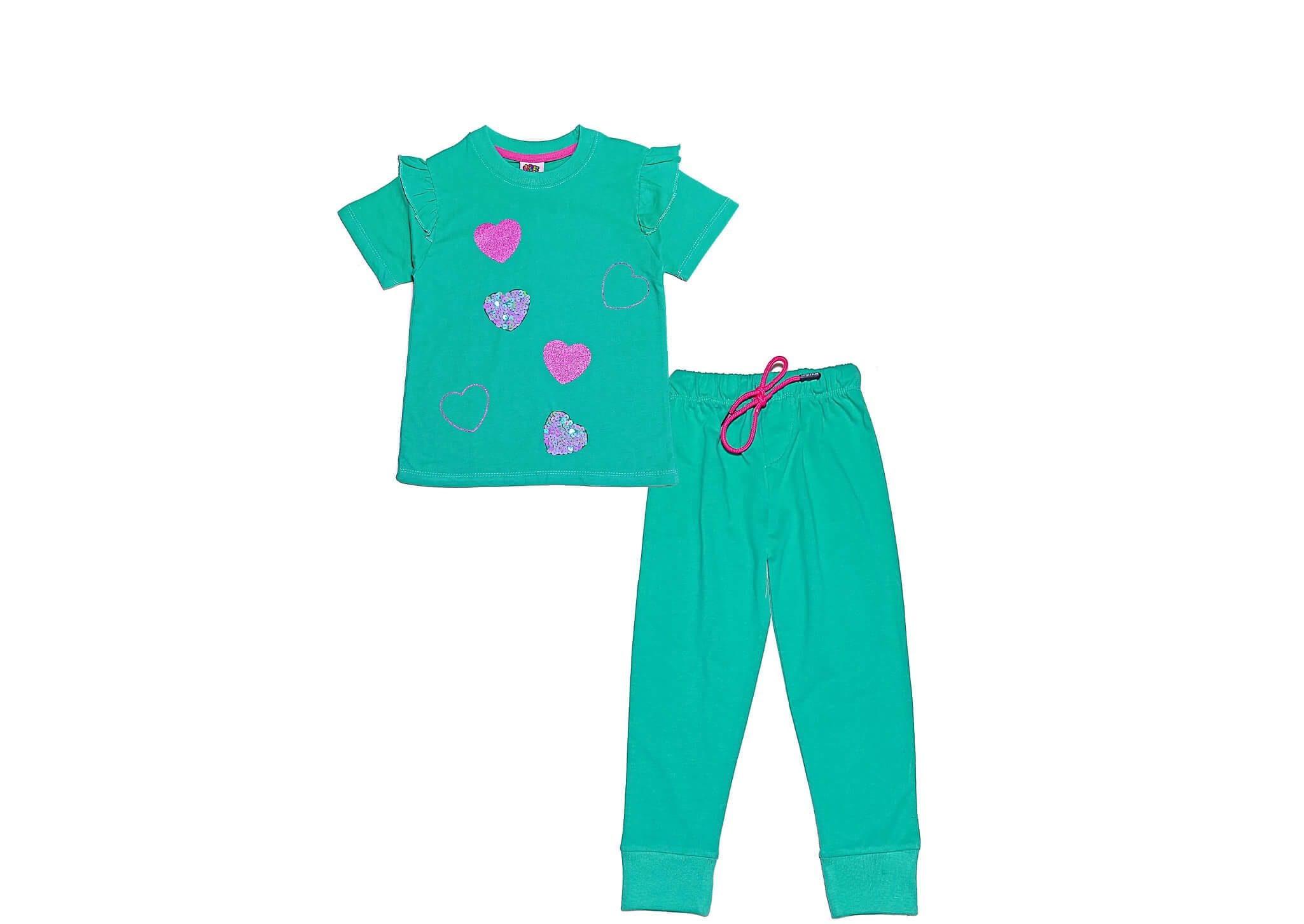 Loving-Sequin-Hearts-T-Shirt-&-Trouser---Sea-Green