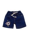 Stars Sunflower Denim Short - Dark Blue