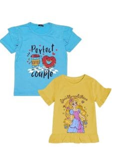 Sparkle-Shine-Elsa-Tee-Shirt-Mustard-Perfect-Couple-Frill-Tee-Shirt-Sky-Blue