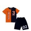 Victory-Center-Penal-Tee-Shirt-&-Short-Orange-&-Black