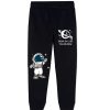 Dream Big Word Fleece Trouser -Black