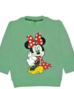 Mini Mouse Fleece Sweatshirt Pistachio Green 1