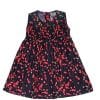 Pink-Florals-Baby-Coller-Cotton-Maxi-Frock---Black