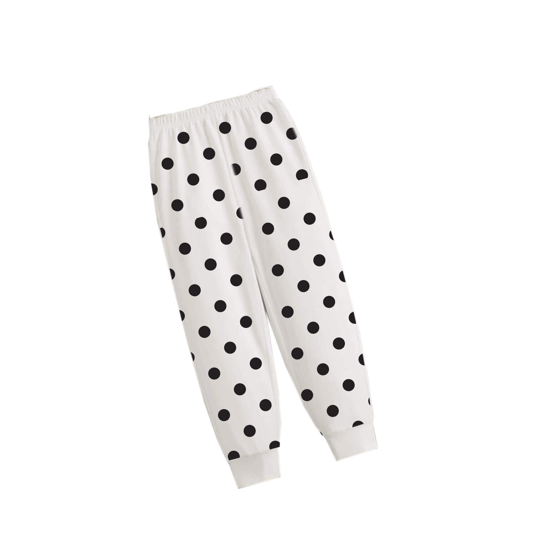 Black-Polka-Dot-Fleece-Trouser---Off-White
