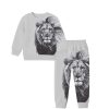 Grey-Wild-Lion-Fleece-Tracksuit---Light-Grey