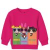 Powerpuff Girls Fleece Sweatshirt - Shocking Pink