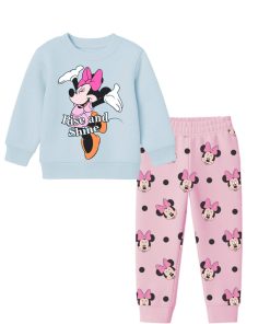 Rise-&-Shine-Minnie-Fleece-Tracksuit---Sky-Blu-&-Baby-Pink