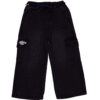 Littlez Club Flap Pockets Denim Baggy Pant - Black