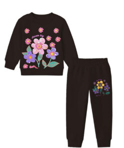 Dream-Big-Sunflowers-Fleece-Tracksuit-Black-