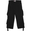 Multi-Pockets-Cargo-Baggy-Denim-Pant-Black - Copy