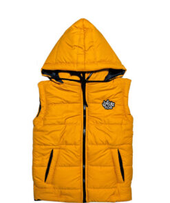 New-Style-LC-Sleeveless-Hooded-Puffer-Jacket---Mustard