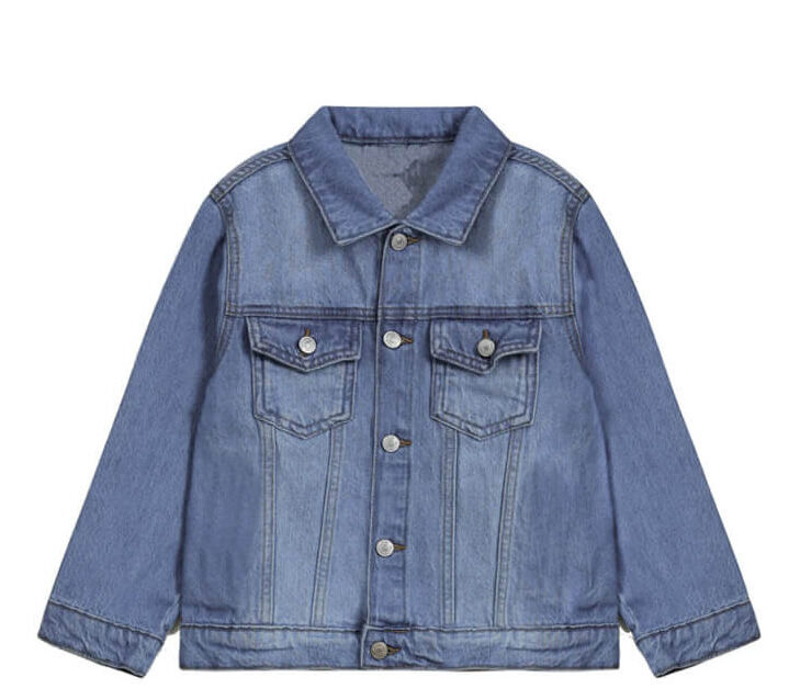 Super Classic Basic Denim Jacket - Light Blue