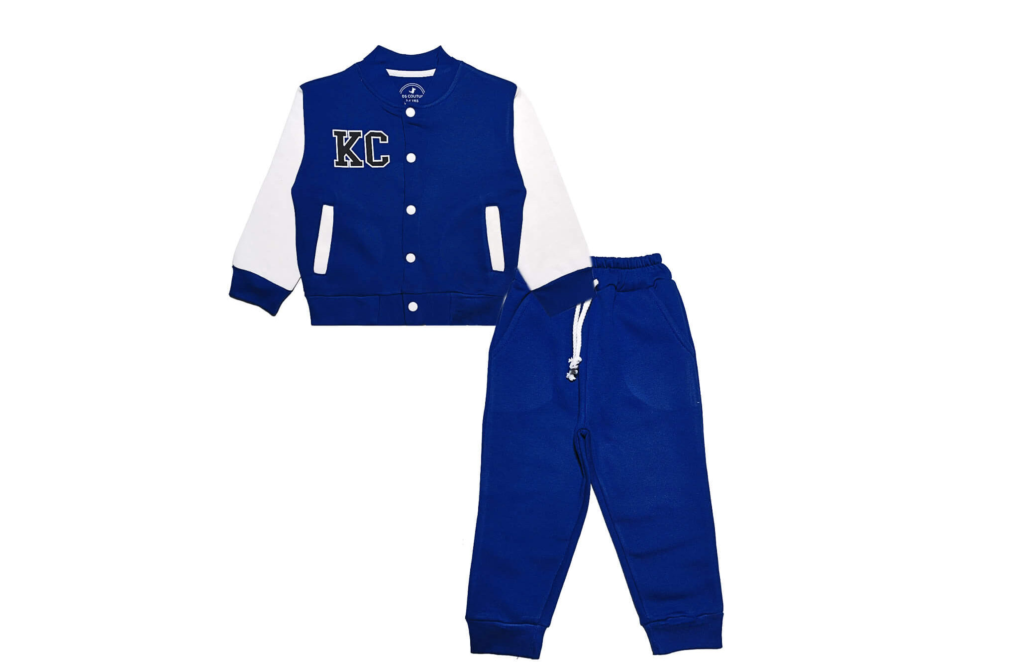 KC Baseball Fleece Tracksuit - Ink Blue