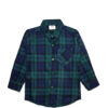 LC-271125-Premium Flannel Fabric Classic Check Casual Shirt - Green