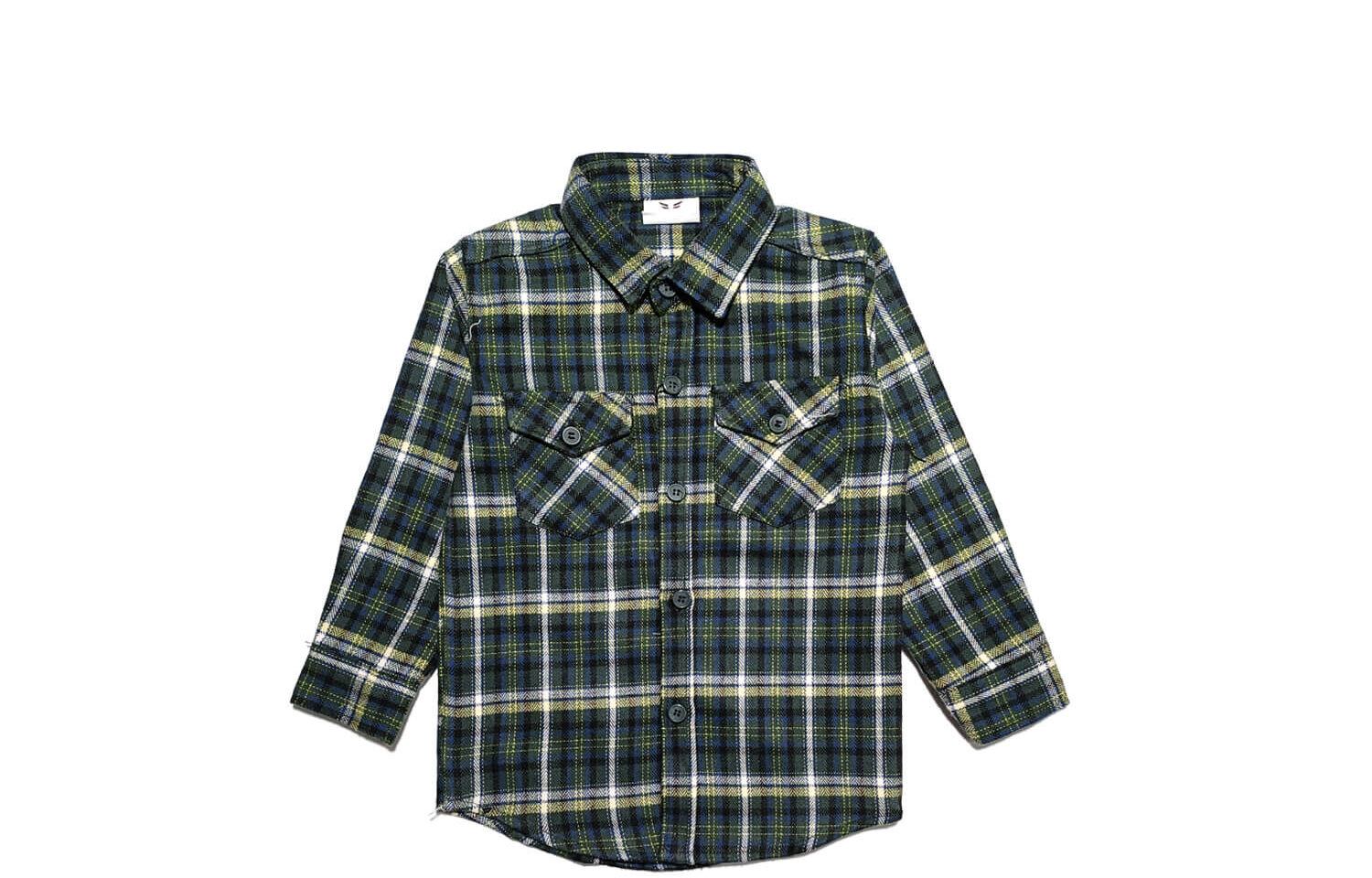 Premium Flannel Fabric Traditional Check Casual Shirt - Olive Green