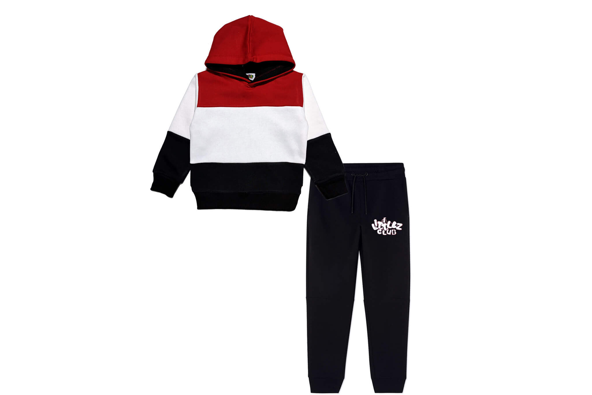 Warm-with-Littlez-Club-Pennal-Hoodie-Tracksuit-Red-White-Black