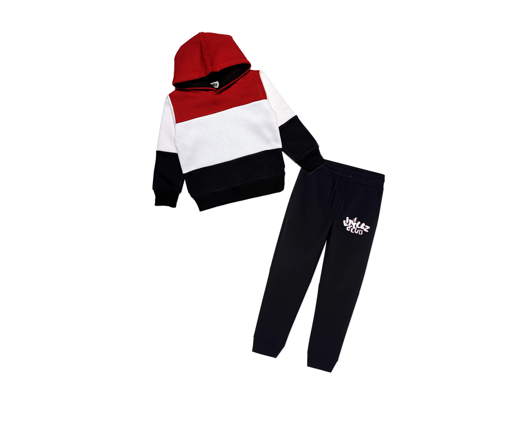 Warm-with-Littlez-Club-Pennal-Hoodie-Tracksuit-Red-White-Black
