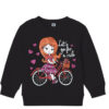 Lets Go For Ride Fleece Sweatshirt– Black