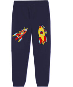 Let Off Fleece Trouser Navy Blue